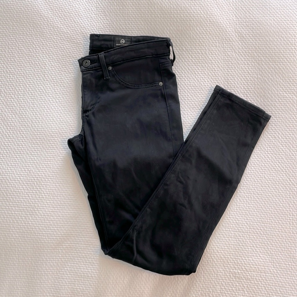 AG Black Skinny Pants Size 24